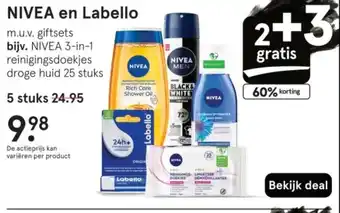 Etos NIVEA en Labello aanbieding
