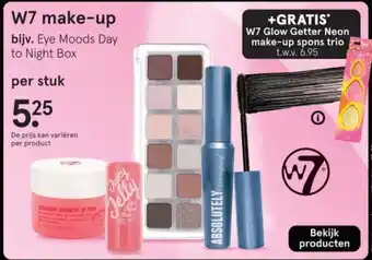 Etos W7 make up aanbieding