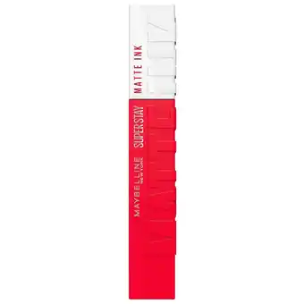 Kruidvat Maybelline New York SuperStay Matte Ink 325 Shot Caller Lipstick aanbieding
