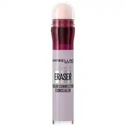 Kruidvat Maybelline New York Instant Eraser 152 Purple Color Correcting Concealer aanbieding
