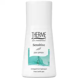 Kruidvat Therme Sensitive 24H Antitranspirant Spray aanbieding
