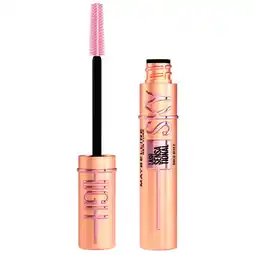 Kruidvat Maybelline Lash Sensational Sky High Rosegold Glitz Mascara aanbieding