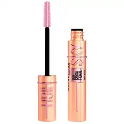 Kruidvat Maybelline Lash Sensational Sky High Rosegold Glitz Mascara aanbieding