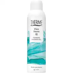 Kruidvat Therme Finn Sauna Fresh Foaming Shower Gel aanbieding