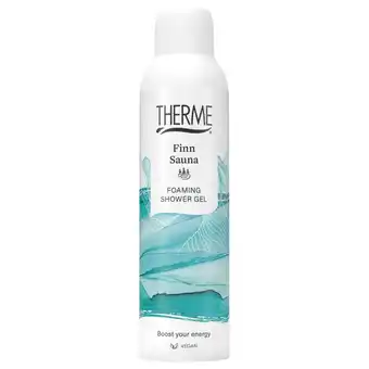 Kruidvat Therme Finn Sauna Fresh Foaming Shower Gel aanbieding