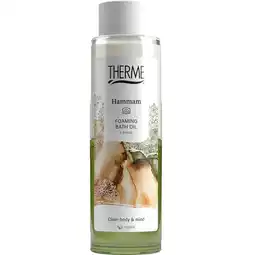 Kruidvat Therme Hammam Foaming Bath Oil aanbieding