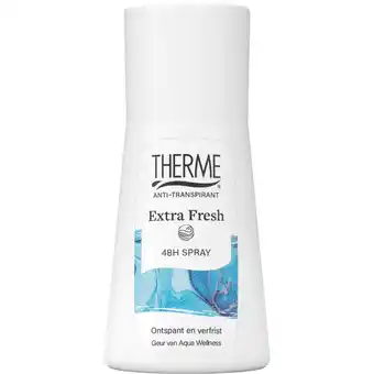 Kruidvat Therme Extra Fresh 48H Antitranspirant Spray aanbieding