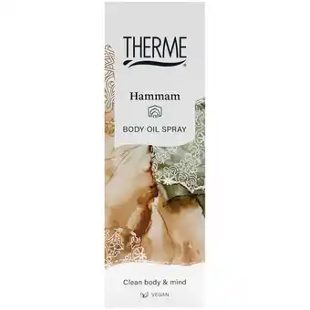 Kruidvat Therme Hammam Body Oil Spray aanbieding