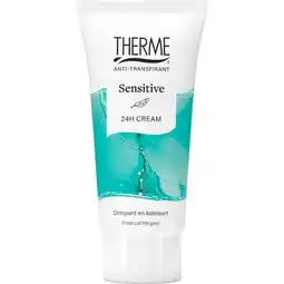 Kruidvat Therme Sensitive Antitranspirant Cream aanbieding