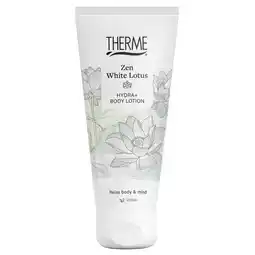Kruidvat Therme Zen White Lotus Hydra+ Bodylotion aanbieding