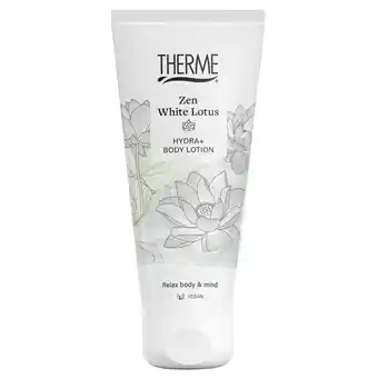 Kruidvat Therme Zen White Lotus Hydra+ Bodylotion aanbieding