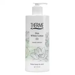Kruidvat Therme Zen White Lotus Hand Wash aanbieding