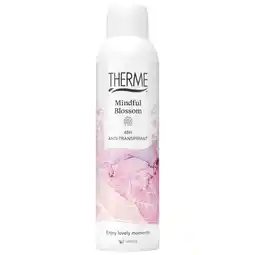 Kruidvat Therme Mindful Blossom Antitranspirant Spray aanbieding