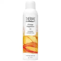 Kruidvat Therme Orange Happiness Douchefoam aanbieding