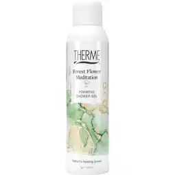 Kruidvat Therme Forest Flower Meditation Foaming Showergel aanbieding