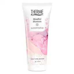 Kruidvat Therme Mindful Blossom Shower Scrub aanbieding