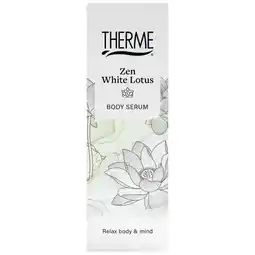 Kruidvat Therme Zen White Lotus Bodyserum aanbieding