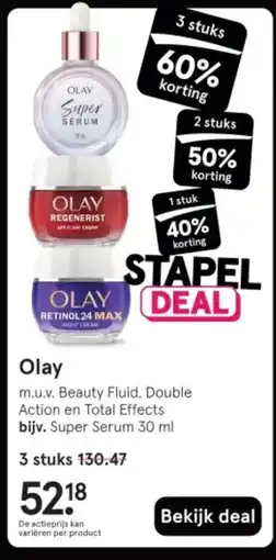 Etos Olay aanbieding