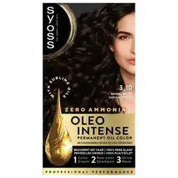 Kruidvat Syoss Oleo Intense 3-10 Intens Bruin Haarkleuring aanbieding