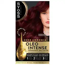 Kruidvat Syoss Oleo Intense 4-23 Bordeaux Rood Haarkleuring aanbieding