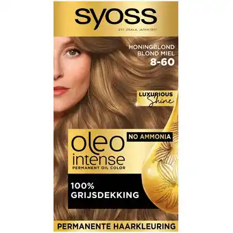 Kruidvat Syoss Oleo Intense 8-60 Honingblond Haarkleuring aanbieding