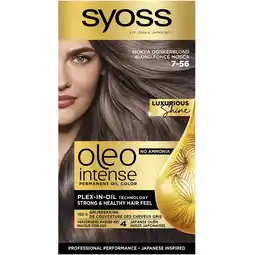 Kruidvat Syoss Oleo Intense 7-56 Mokka Donkerblond Haarkleuring aanbieding