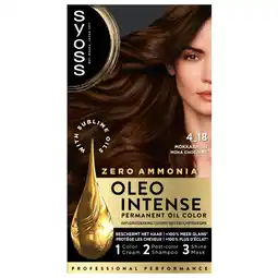 Kruidvat Syoss Oleo Intense 4-18 Mokkabruin Haarkleuring aanbieding