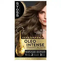 Kruidvat Syoss Oleo Intense 6-54 Capuccino Blond Haarkleuring aanbieding