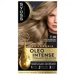 Kruidvat Syoss Oleo Intense 7-58 Cool Beige Blond Haarkleuring aanbieding
