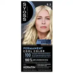 Kruidvat Syoss Salonplex 9-5 Frozen Pearl Blonde Permanente Haarkleuring aanbieding