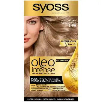 Kruidvat Syoss Oleo Intense 8-68 Vanillablond Haarkleuring aanbieding