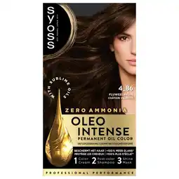 Kruidvat Syoss Oleo Intense 4-86 Fluweelbruin Haarkleuring aanbieding
