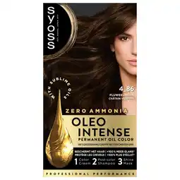 Kruidvat Syoss Oleo Intense 4-86 Fluweelbruin Haarkleuring aanbieding