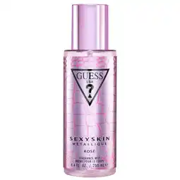 Kruidvat Guess Sexy Skin Metallique Rosé Bodymist aanbieding