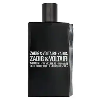Kruidvat Zadig & Voltaire This Is Him! Eau de Toilette aanbieding