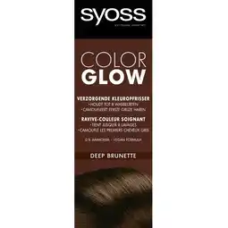 Kruidvat Syoss Color Glow Deep Brunette Verzorgende Kleuropfrisser aanbieding