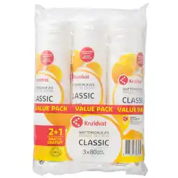 Kruidvat Kruidvat 100% Cotton Wattenschijfjes Voordeelpak aanbieding