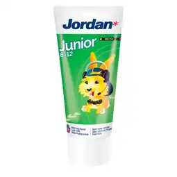 Kruidvat Jordan Junior 6-12 Jaar Tandpasta aanbieding