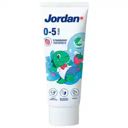 Kruidvat Jordan Kids 0-5 Jaar Tandpasta aanbieding
