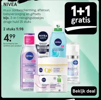 Etos Nivea aanbieding