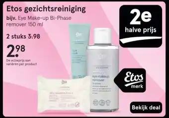 Etos Etos gezichtsreiniging aanbieding