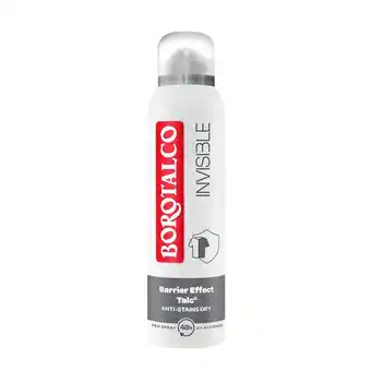 Kruidvat Borotalco Invisible Deodorant Spray aanbieding