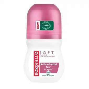 Kruidvat Borotalco Soft Deodorant Roller aanbieding