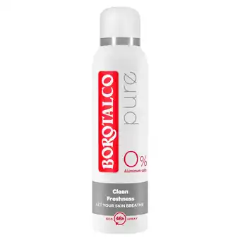 Kruidvat Borotalco Pure Deodorant Spray aanbieding