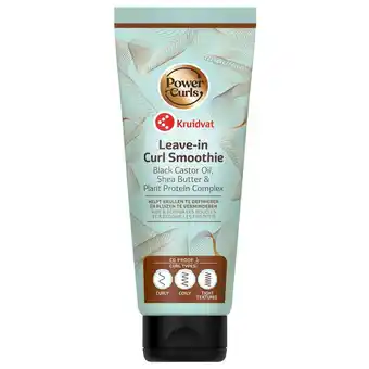 Kruidvat Kruidvat Power Curls Leave-In Curl Smoothie aanbieding