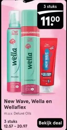 Etos New Wave, Wella en Wellaflex aanbieding