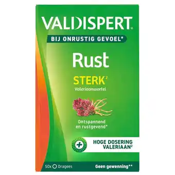 Kruidvat Valdispert Rust Sterk Dragees aanbieding