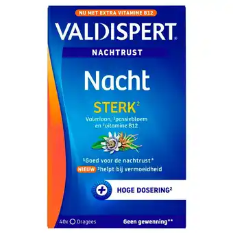Kruidvat Valdispert Nacht Sterk Dragees aanbieding