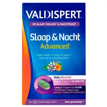Kruidvat Valdispert Slaap & Nacht Advanced Tabletten aanbieding