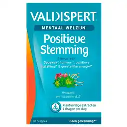 Kruidvat Valdispert Mentaal Welzijn Positieve Stemming Dragees aanbieding